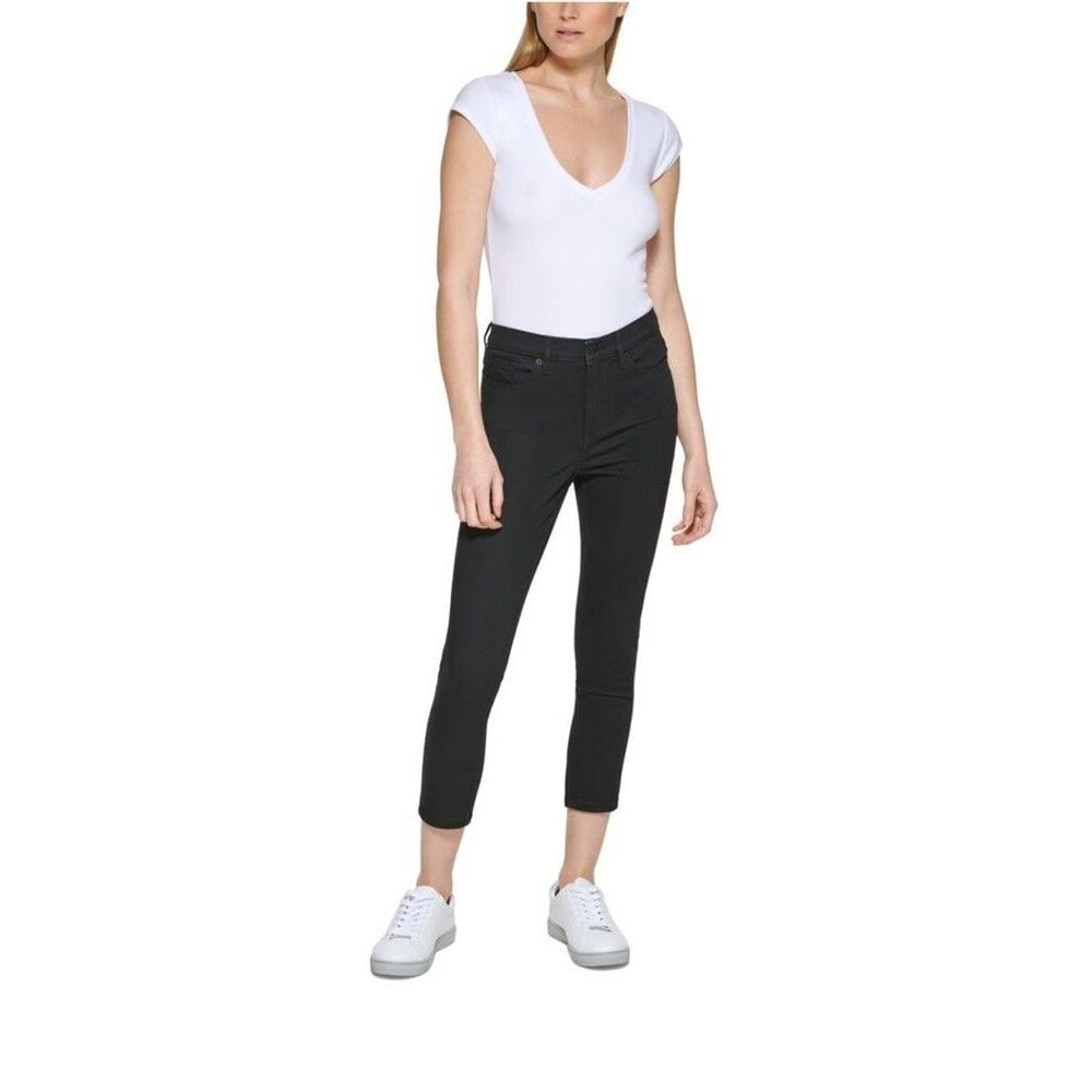 Calvin Klein High Rise skinny Ankle jeans NWT Black Size Small 26 Petite